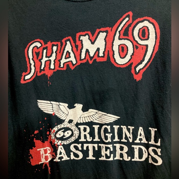 Rare Sham 69 Uk British Punk 2015 Concert T-Shirt Size M - Picture 3 of 8